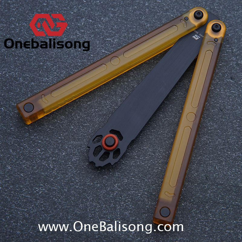 ARMED SHARK Fox Squid Balisong Plastic Training Outdoor Safe EDC