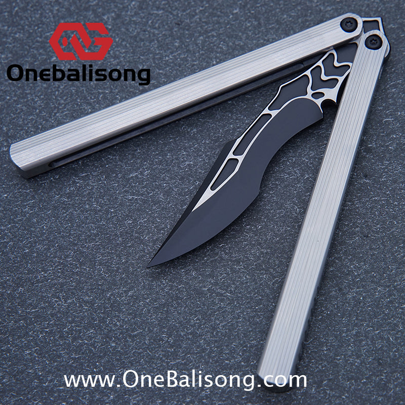 Armed Shark CK Balisong TC4 titanium 440C stainless steel Clone