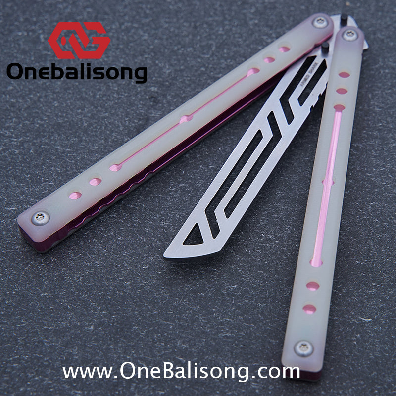 ARMED SHARK Nautilus V2 Clone Aluminum alloy handle stainless steel blade Bushing