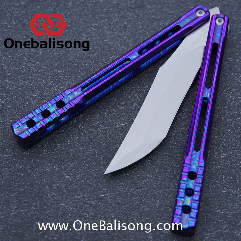 theone JK orca killer whale clone Titanium alloy-handle stainless steel blade