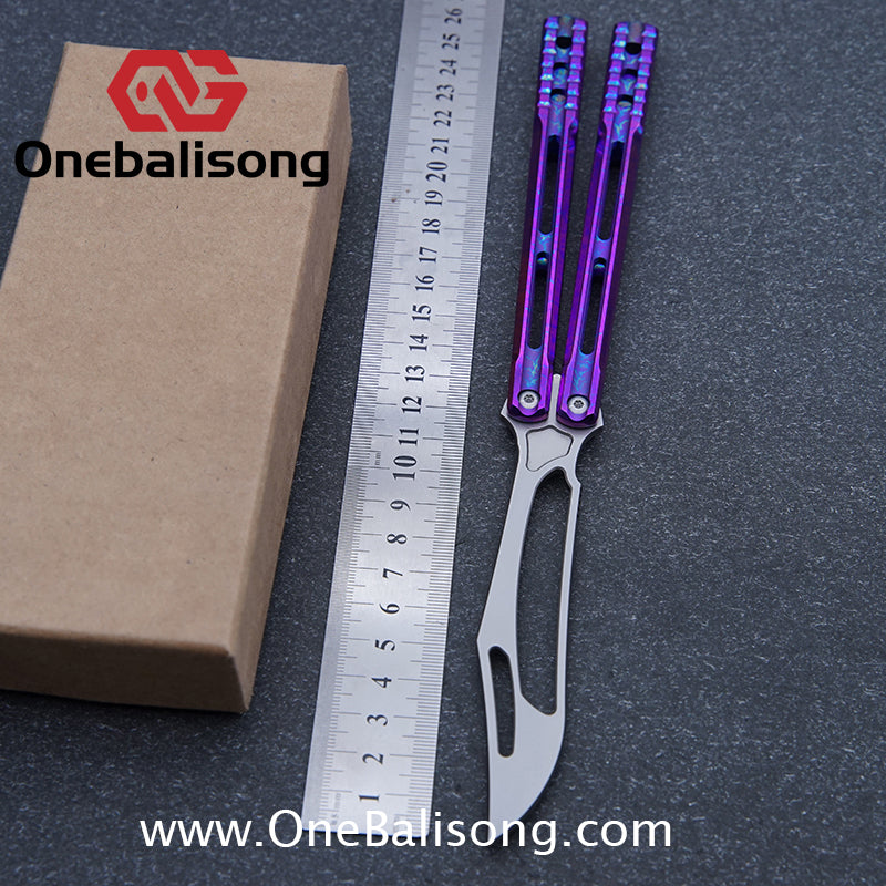 theone JK orca killer whale clone Titanium alloy-handle stainless steel blade