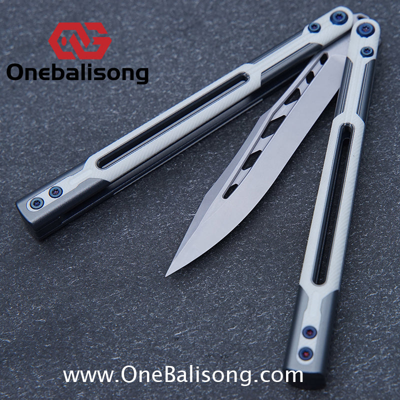 APOCALYPSE TIANQI Cygnus Clone v3.5 Blue screw 7075 Aluminum alloy handle bushing stainless steel blade