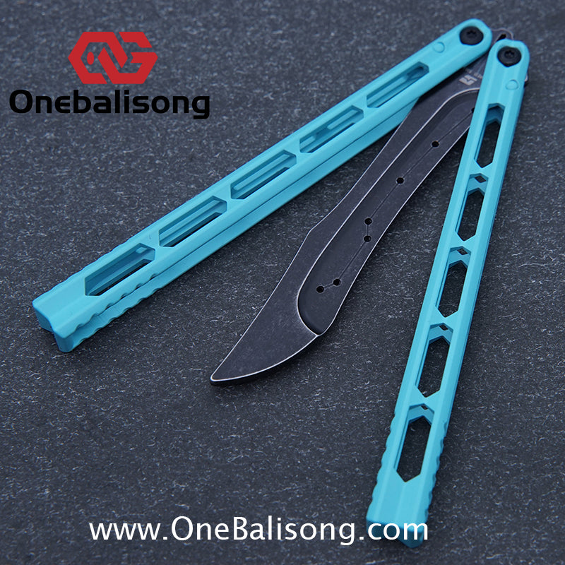 ARMED SHARK Prism Balisong Clone 5CR15 Stainless Steel Handle Stainless Steel Blade Bushings