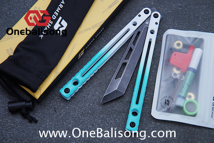 ARMED SHARK Dangerous Wanderer Clone 3CR13 Stainless Steel Handle 3CR13 Stainless Steel Blade
