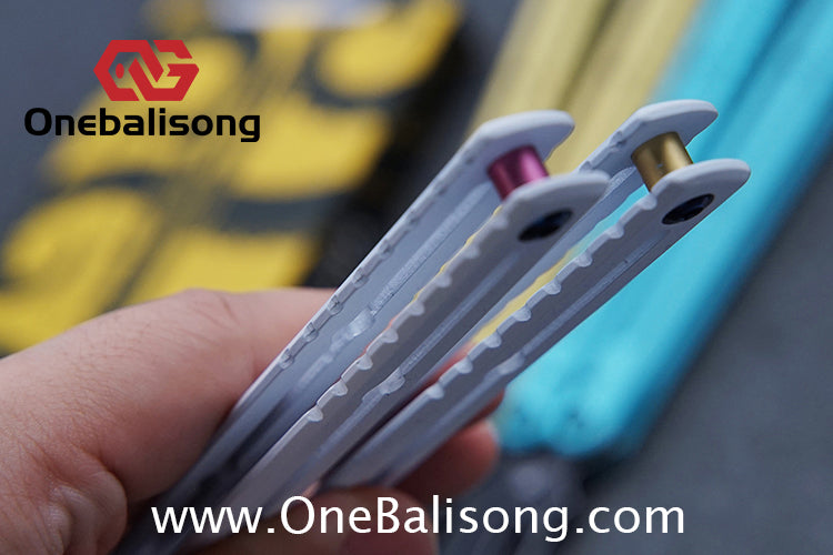 ARMED SHARK Tuning Fork Steel Kraken V3 Balisong Clone 3CR13 Stainless Steel Handle Tuning Fork/Stainless Steel Blade Bushings