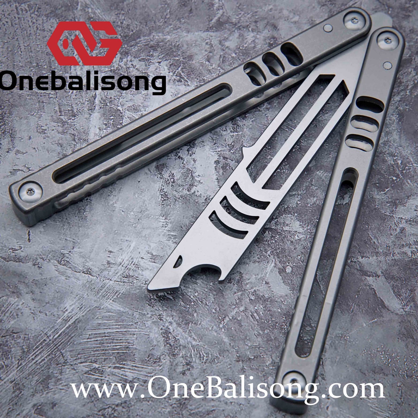 theone mako clone Titanium handle stainless steel blade Bushing