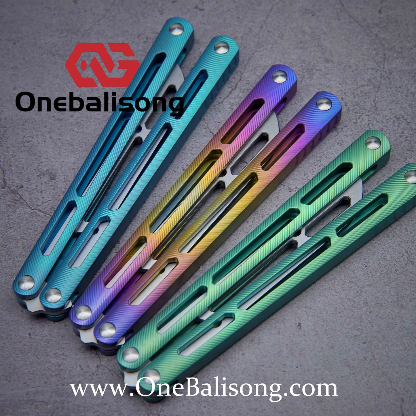 theone Integrated tsunami clone Titanium handle One-piece structure Bushing