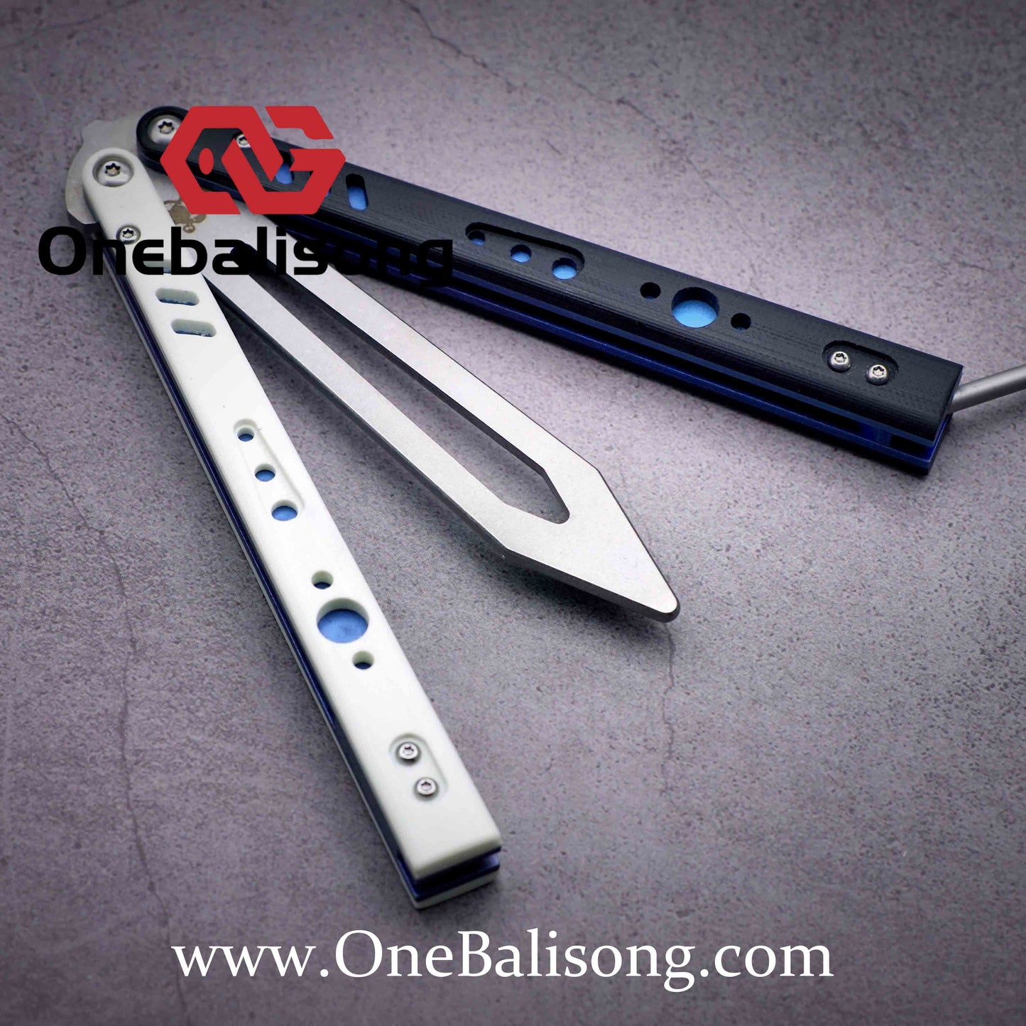 theone rep clone Titanium handle stainless steel blade Bushing