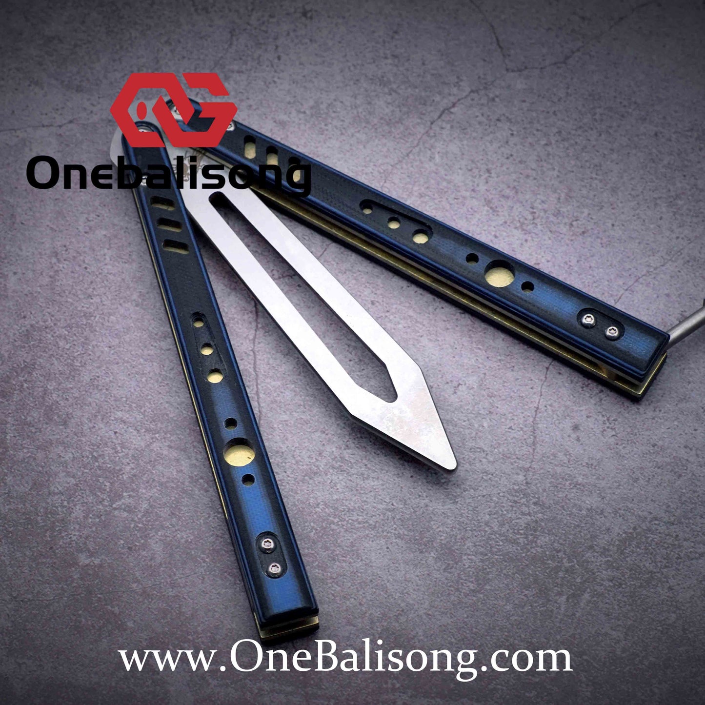 theone rep clone Titanium handle stainless steel blade Bushing