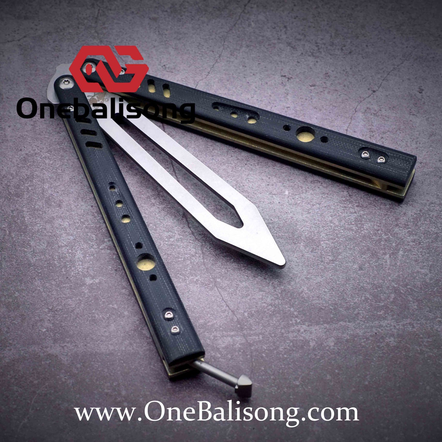 theone rep clone Titanium handle stainless steel blade Bushing