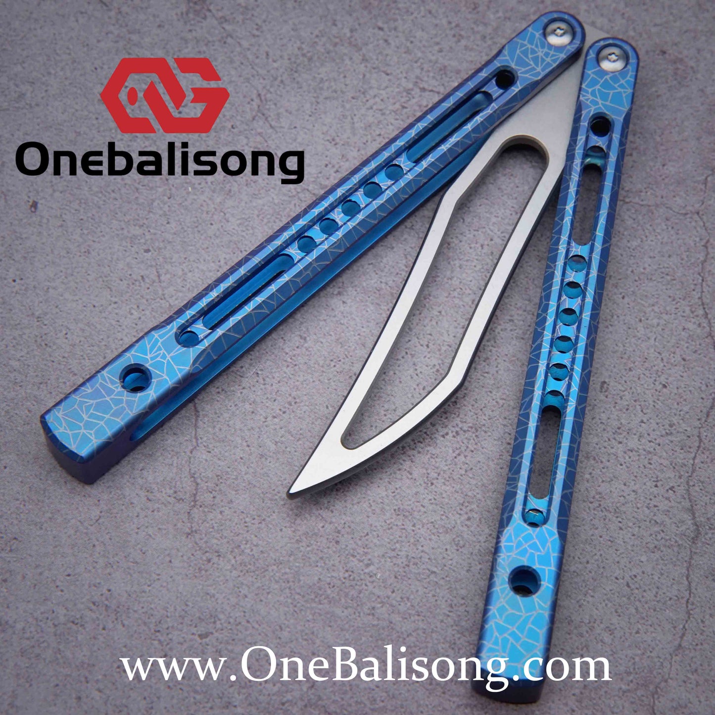 theone monarch v2 clone Titanium alloy-handle stainless steel blade bushings D2