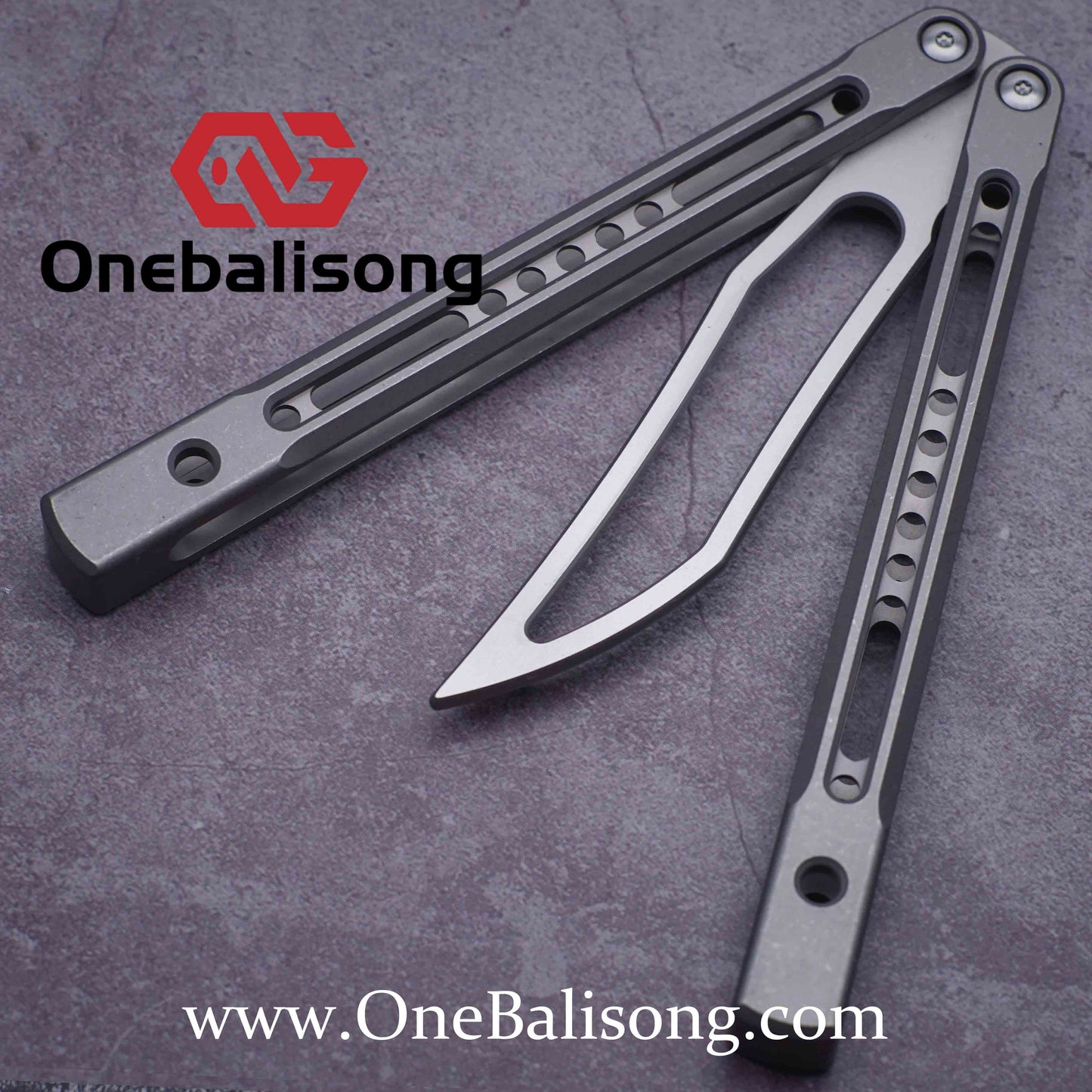theone monarch v2 clone Titanium alloy-handle stainless steel blade bushings D2