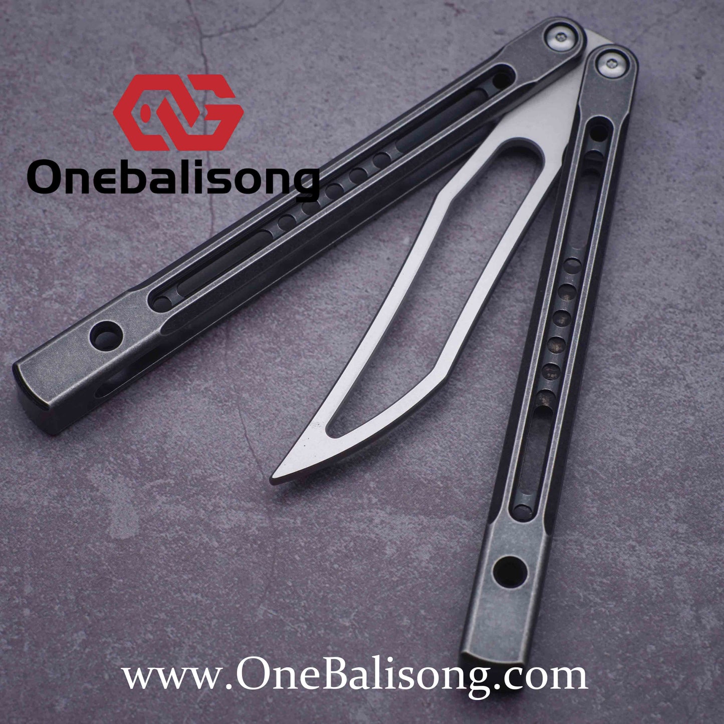 theone monarch v2 clone Titanium alloy-handle stainless steel blade bushings D2