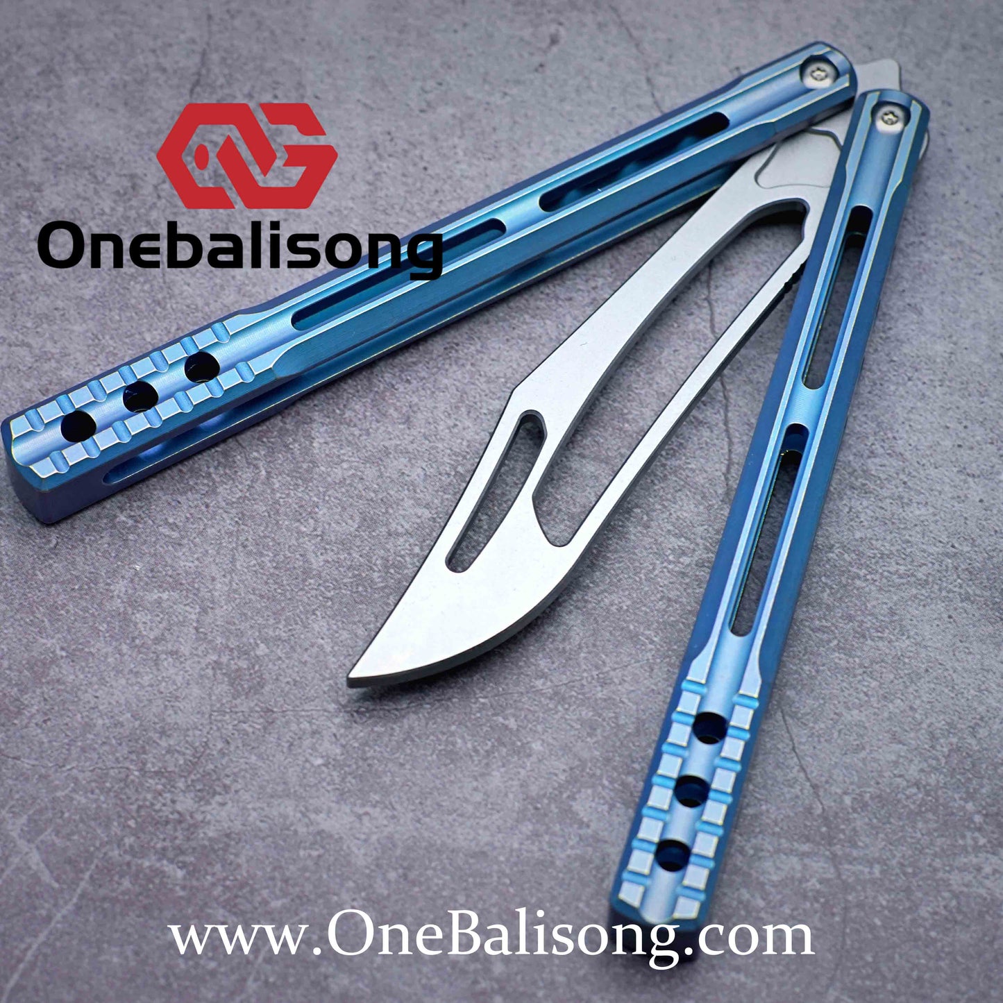 theone JK orca killer whale clone Titanium alloy-handle stainless steel blade
