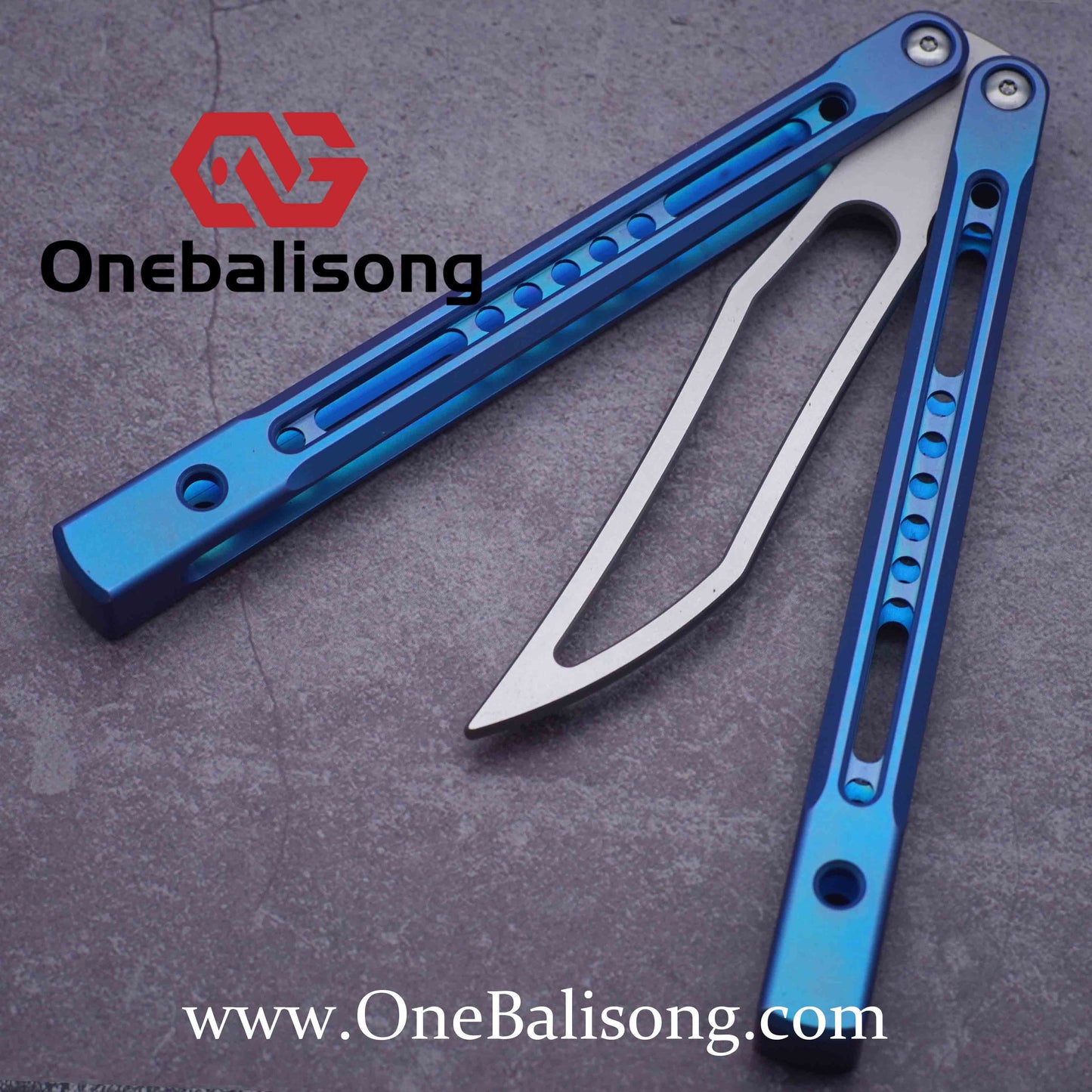 theone monarch v2 clone Titanium alloy-handle stainless steel blade bushings D2