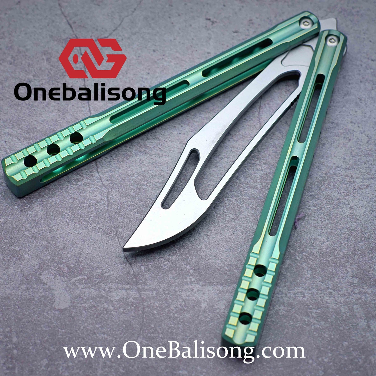 theone JK orca killer whale clone Titanium alloy-handle stainless steel blade