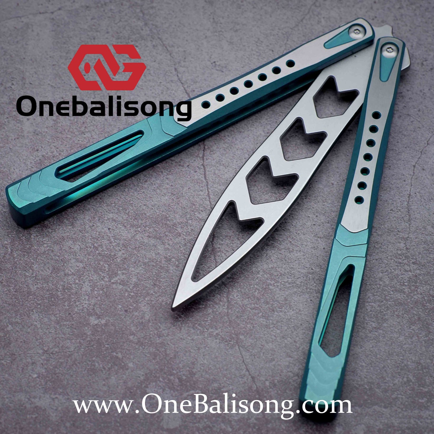 theone archon clone Titanium alloy-handle stainless steel blade bushings One-piece structure