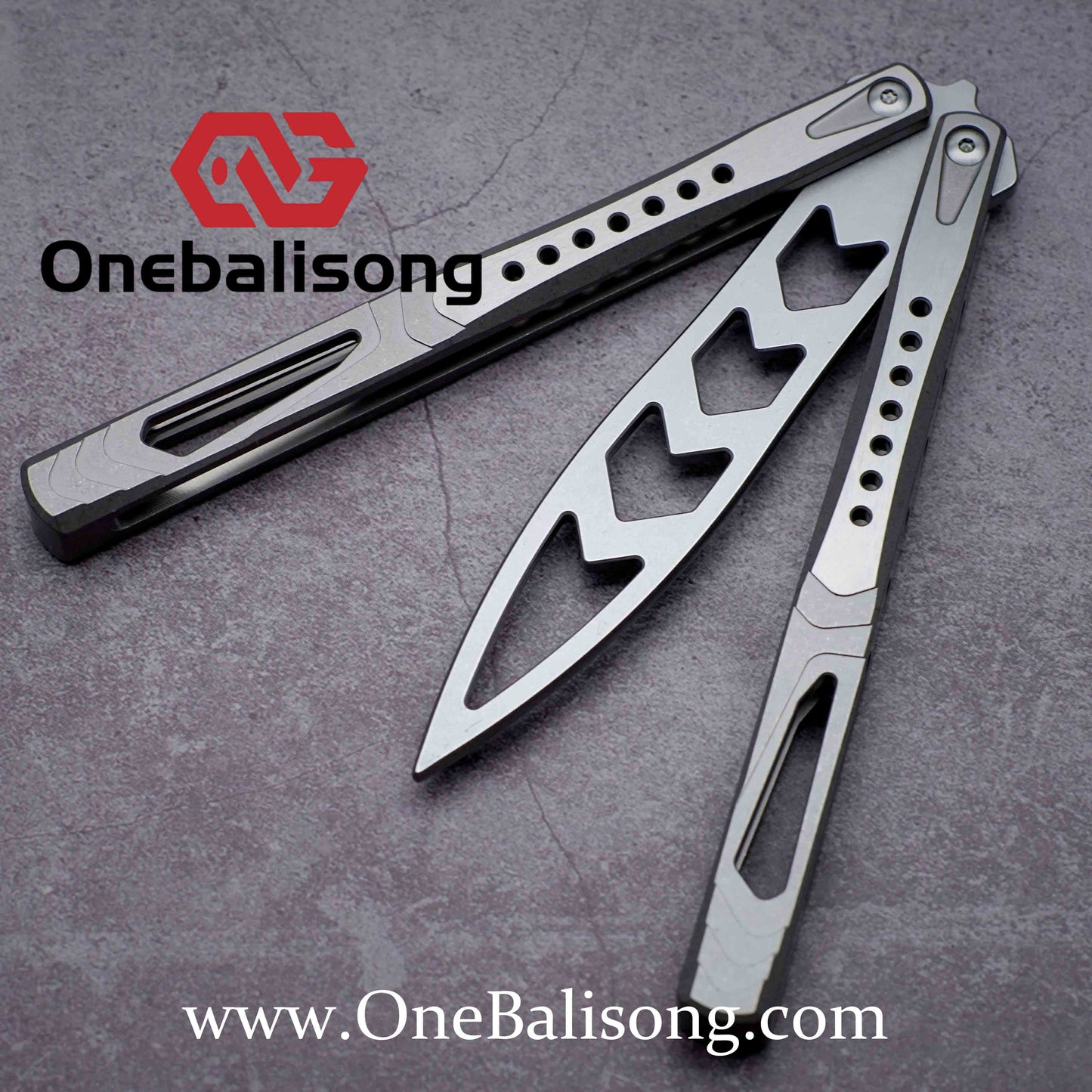 theone archon clone Titanium alloy-handle stainless steel blade bushings One-piece structure