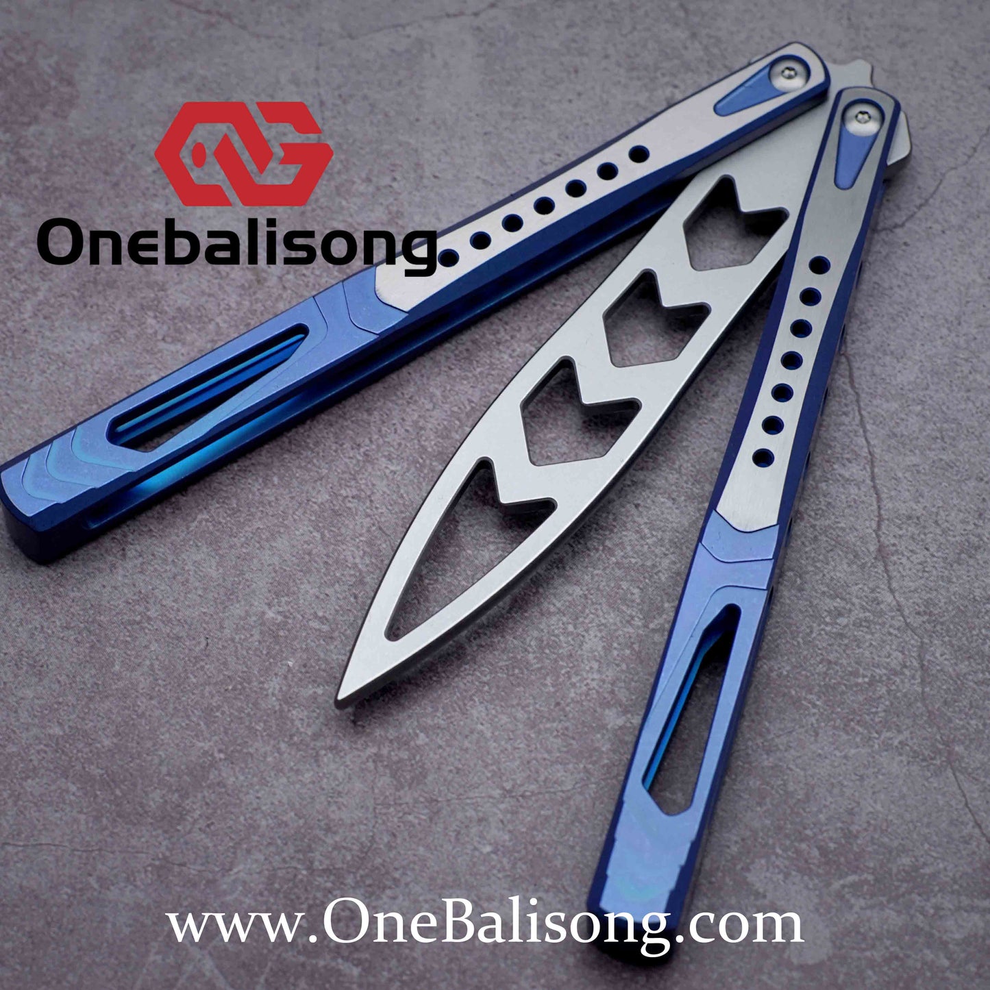 theone archon clone Titanium alloy-handle stainless steel blade bushings One-piece structure