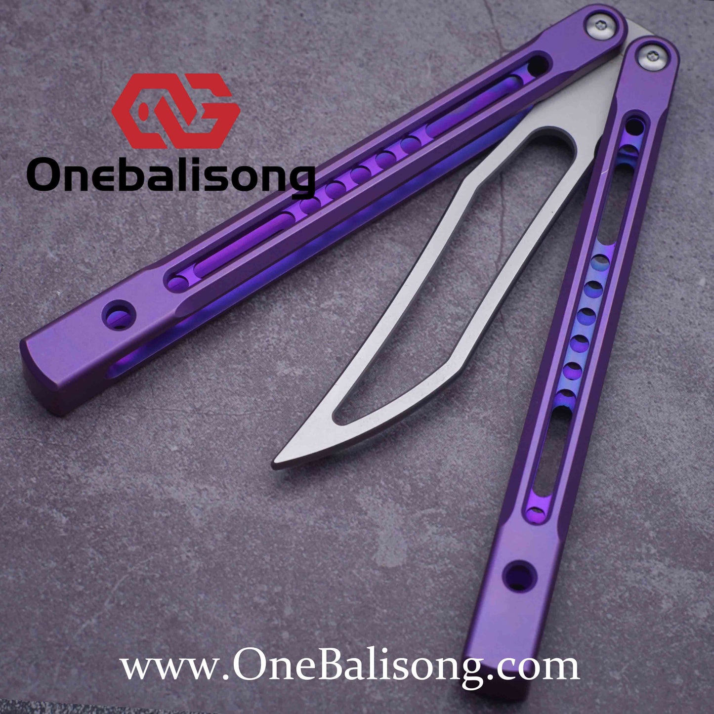 theone monarch v2 clone Titanium alloy-handle stainless steel blade bushings D2