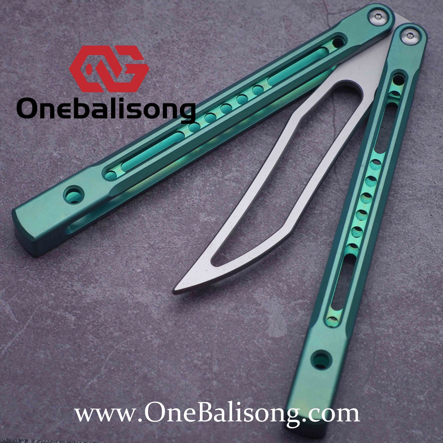 theone monarch v2 clone Titanium alloy-handle stainless steel blade bushings D2