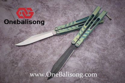 theone BRS chAB clone Titanium alloy-handle stainless steel blad One-piece structure bushings D2