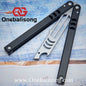 Baliplus V5 Madko Balisong Clone Aluminum Alloy Handle Stainless Steel Blade Bushing