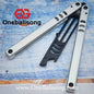 Baliplus V5 Madko Balisong Clone Aluminum Alloy Handle Stainless Steel Blade Bushing