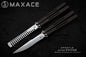 Maxace Apostle 2.0 M390 Steel Blade Integral Titanium Handles Pinless