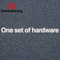 theone G10 orca Balisong clone G10 handle Titanium blade Bushing