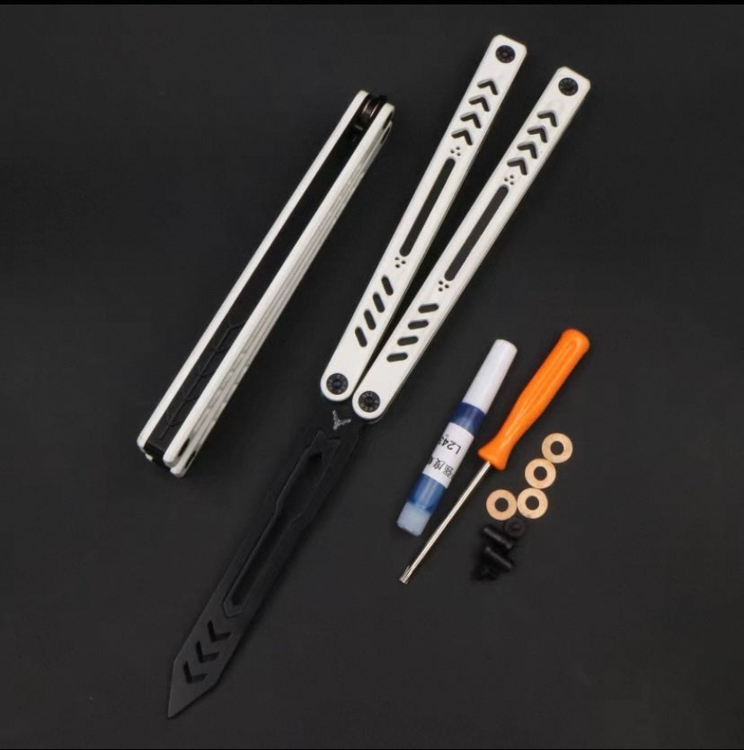 YY ether v2 Aluminum alloy handle stainless steel blade bushing