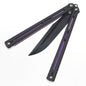 Fixedstarknife Shinyou Original Balisong TC4 Titanium Lining+G10 Patch Handle 440C Stainless Steel Blade