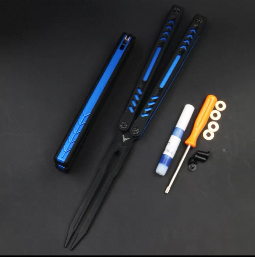 YY ether v2 Aluminum alloy handle stainless steel blade bushing