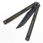 Fixedstarknife Shinyou Original Balisong TC4 Titanium Lining+G10 Patch Handle 440C Stainless Steel Blade