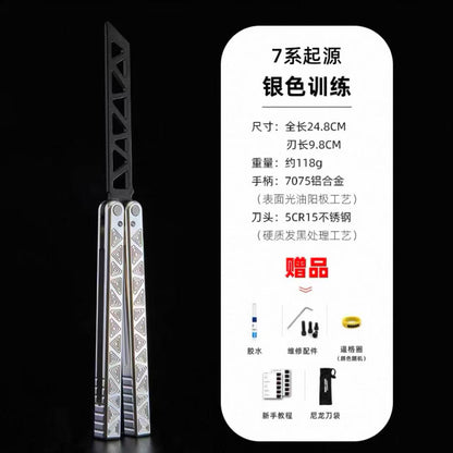 ARMED SHARK Glidr/origin clone Aluminum alloy handle stainless steel blade bushing