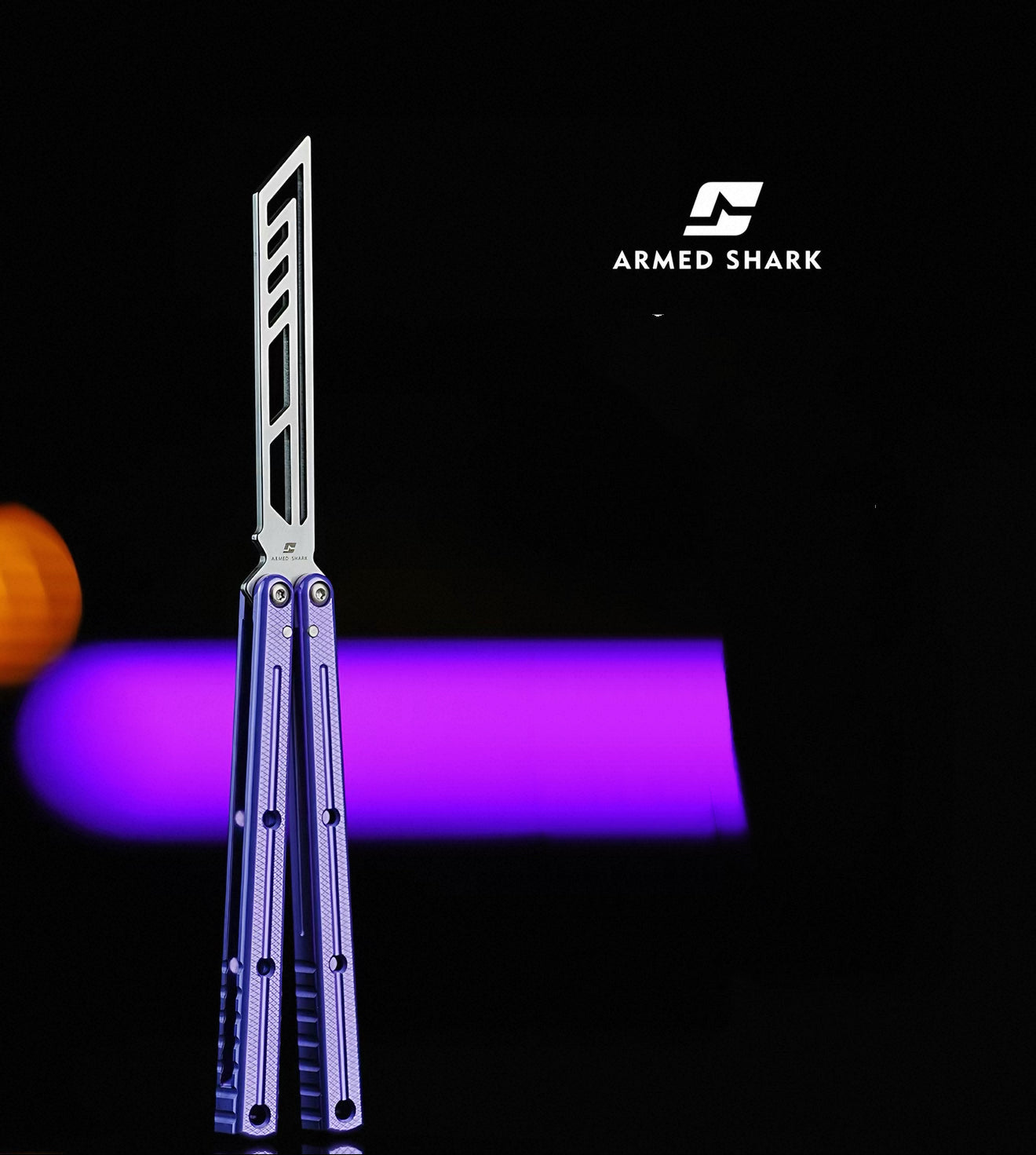 ARMED SHARK kraken v3 clone Seven series aluminum alloy handle stainless steel Trainer blade Bushings