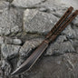 Baliplus Titanium BB Barebones Balisong Clone Titanium Alloy Sandwich Handle VG10 Blade Bushing
