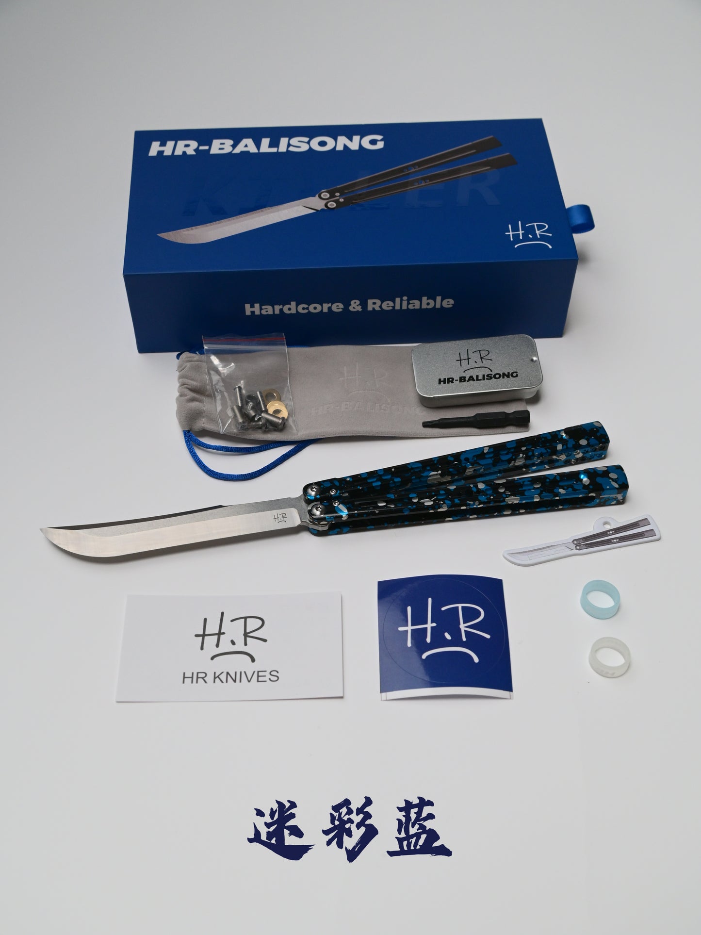 HR Killer Seven series aluminum Handle vg10 Blade integrated+traditional shaft sleeve