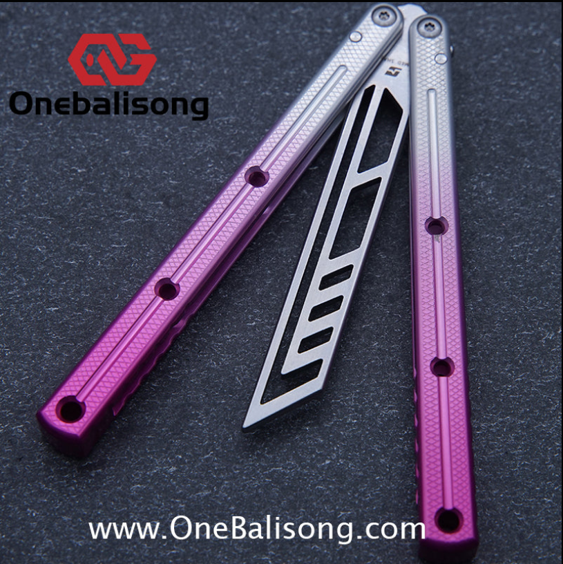 ARMED SHARK kraken v3 clone Seven series aluminum alloy handle stainless steel Trainer blade Bushings