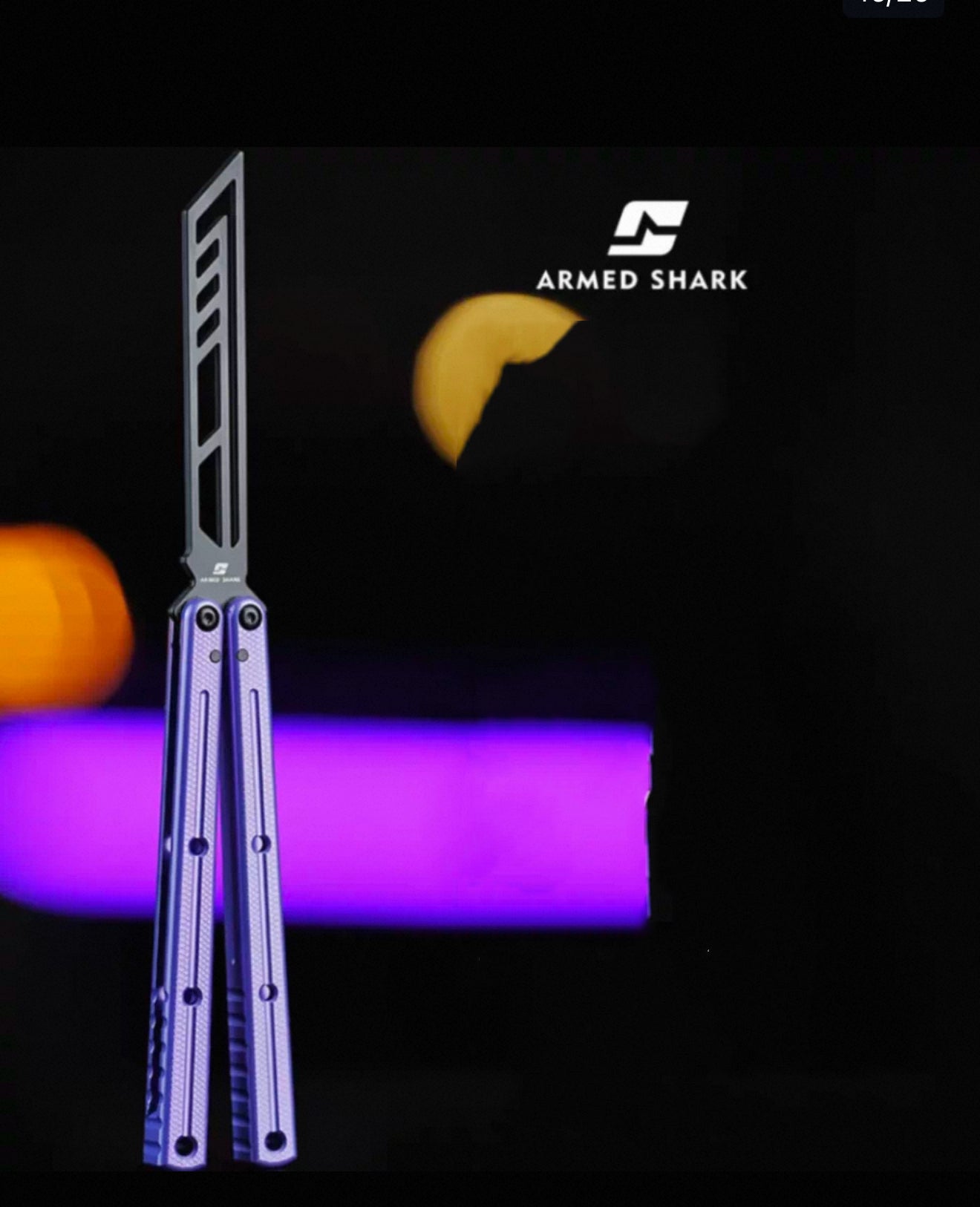 ARMED SHARK kraken v3 clone Seven series aluminum alloy handle stainless steel Trainer blade Bushings