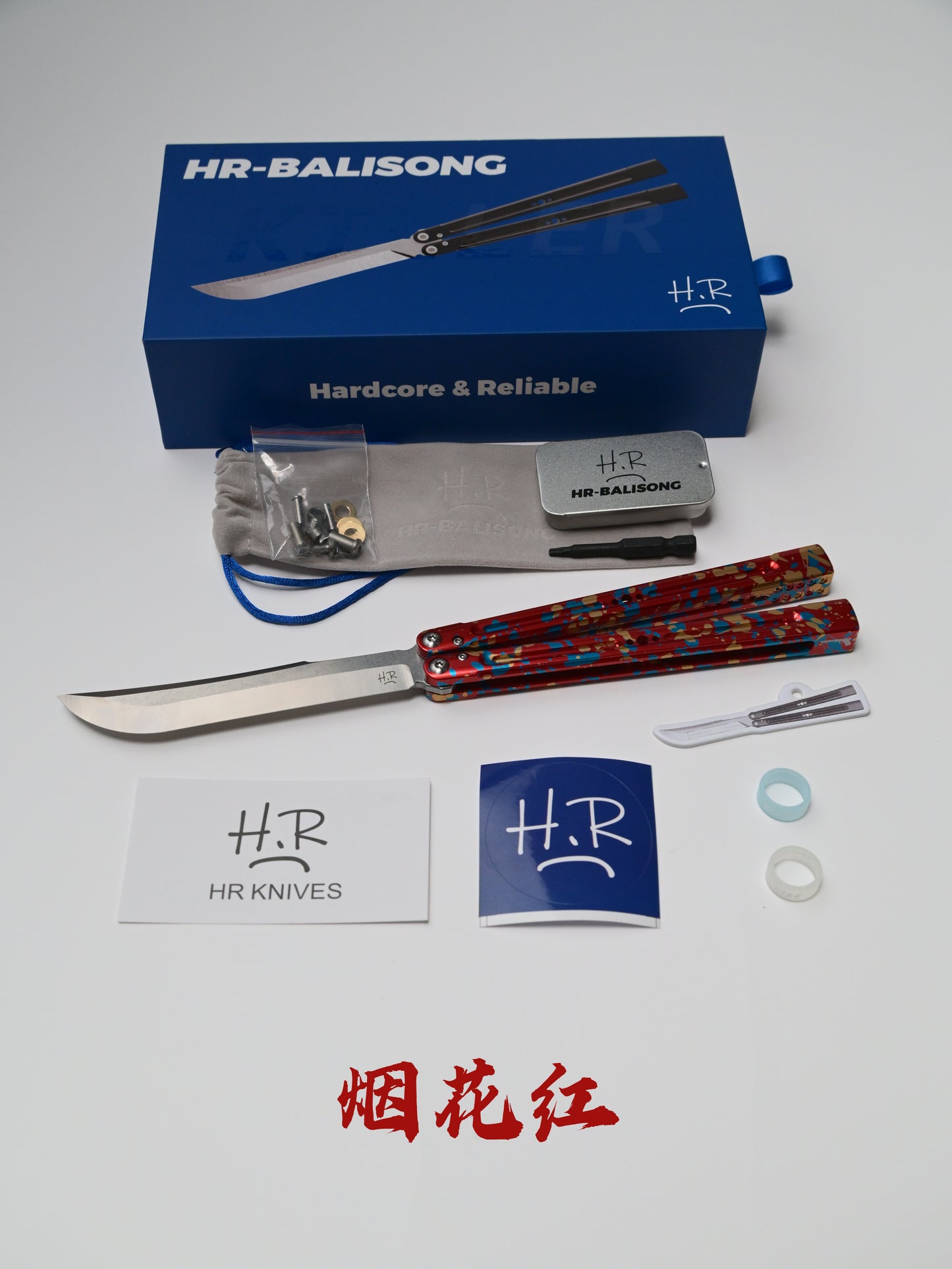 HR Killer Seven series aluminum Handle vg10 Blade integrated+traditional shaft sleeve