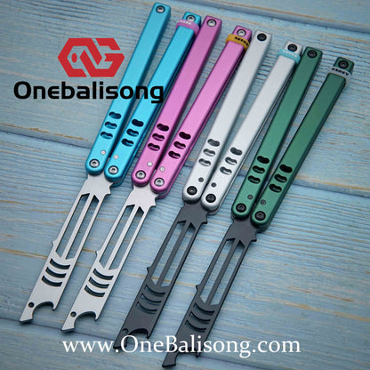 ARMED SHARK V5 Madko Clone Aluminum alloy handle stainless steel Trainer blade One-piece structure Bushing