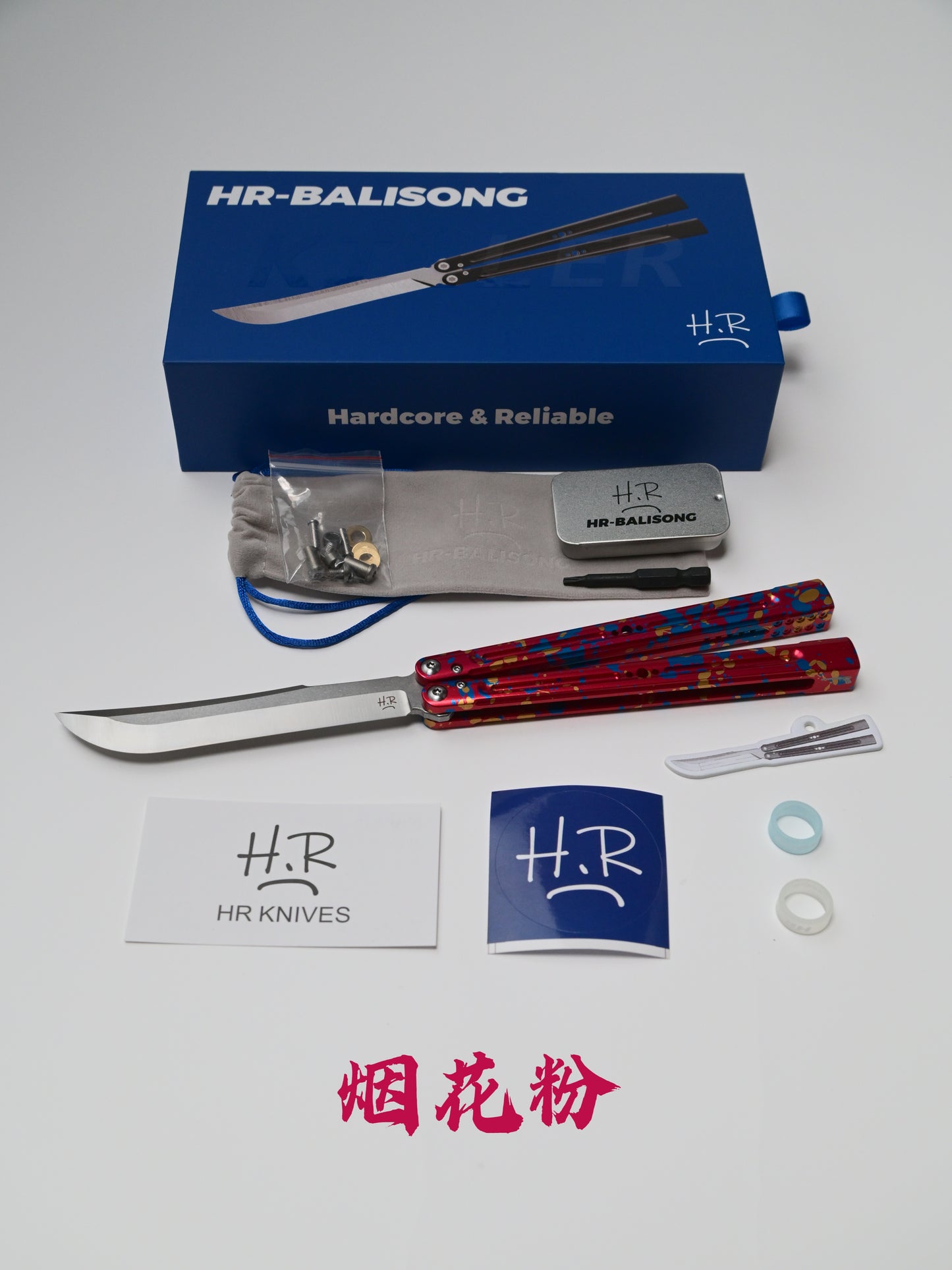 HR Killer Seven series aluminum Handle vg10 Blade integrated+traditional shaft sleeve