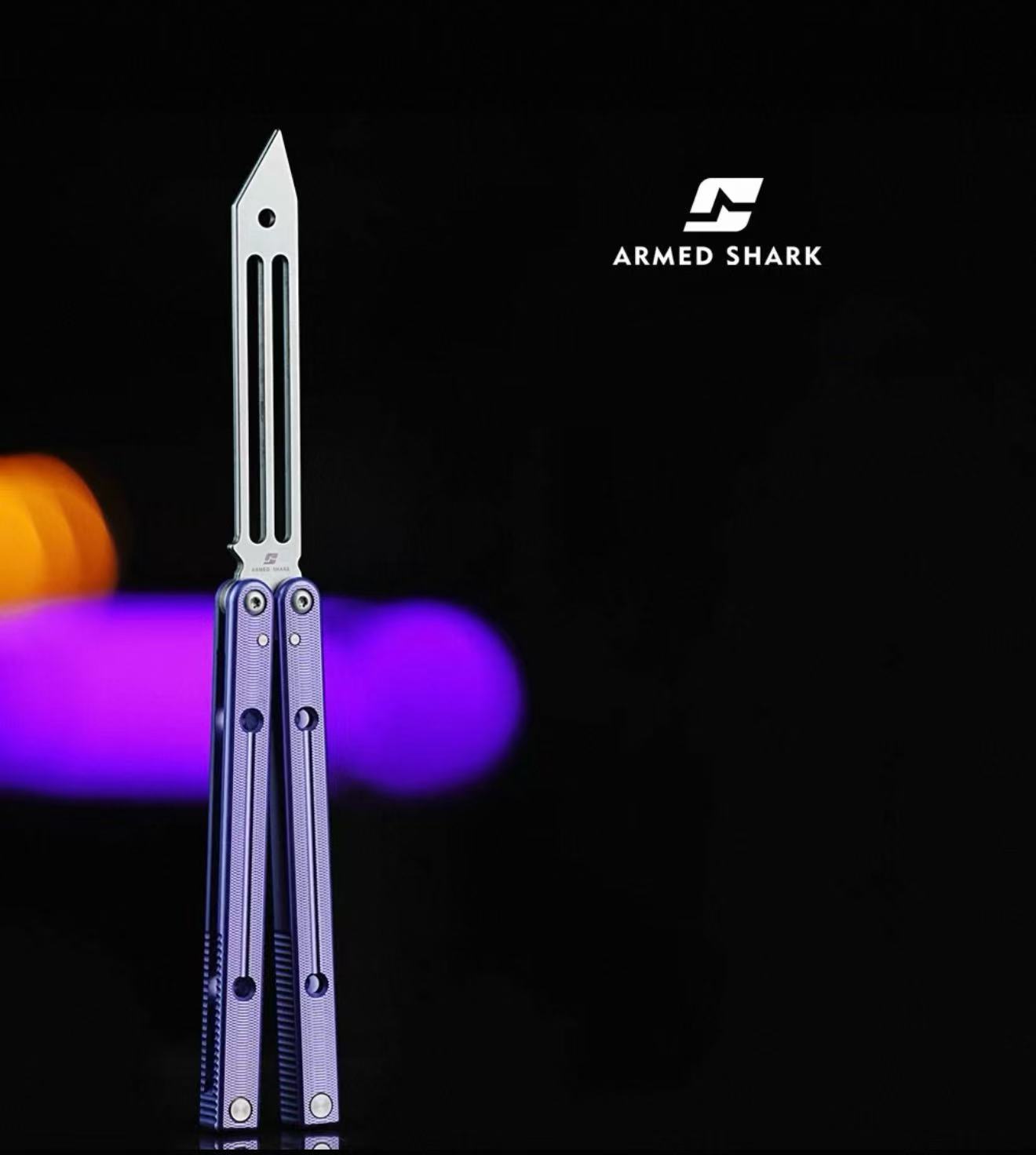 ARMED SHARK Squidtrainer V4 Clone Aluminum alloy handle stainless steel blade bushing