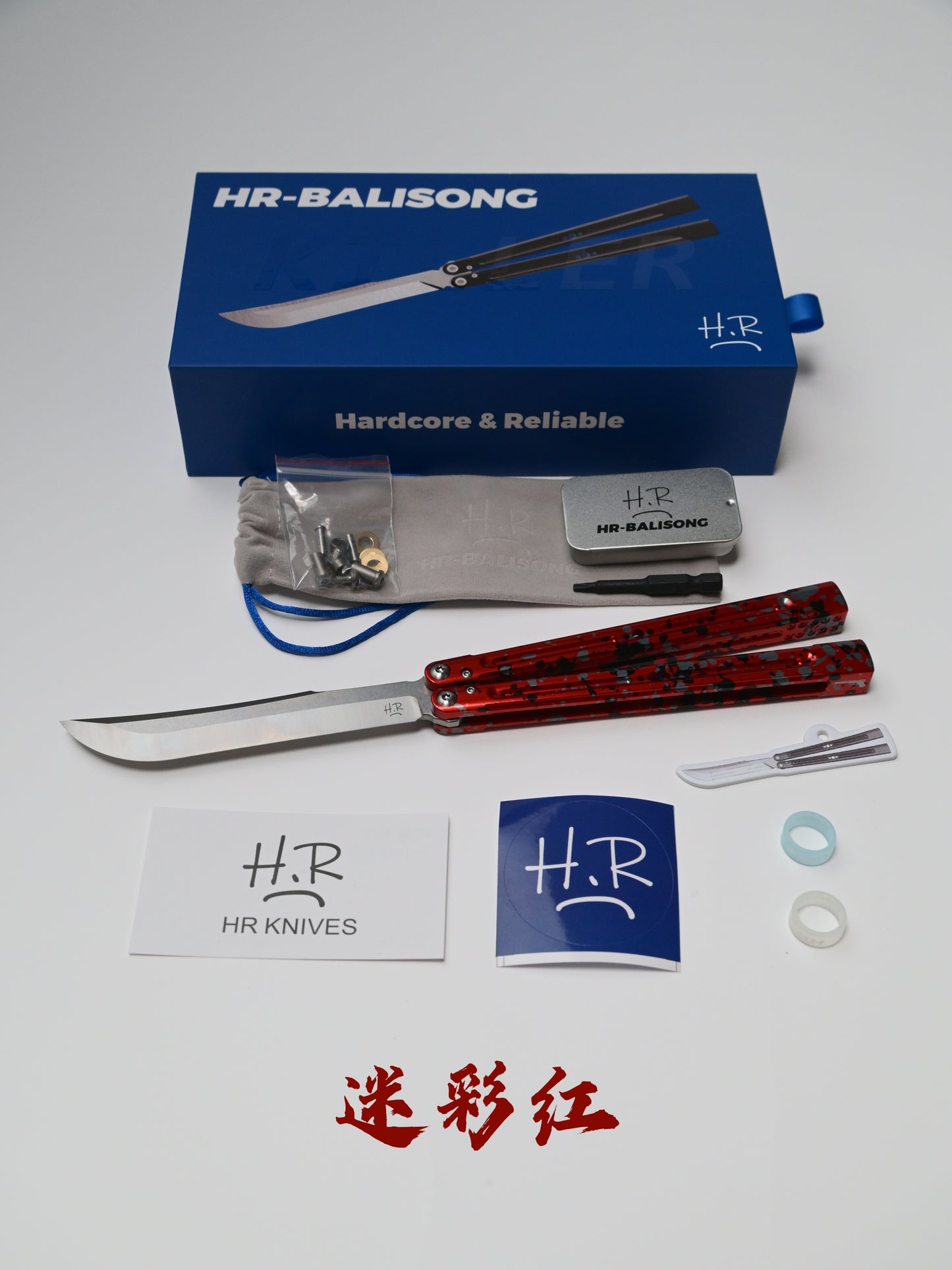 HR Killer Seven series aluminum Handle vg10 Blade integrated+traditional shaft sleeve