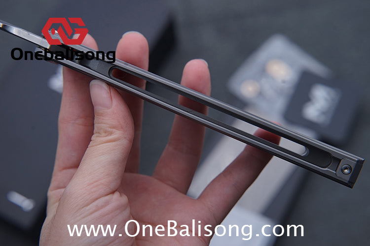 MY Performance Polaris Balisong 6AI-4V Titanium Alloy Handle CPM S35VN Stainless Steel Blade
