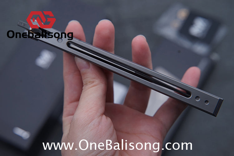 MY Performance Polaris Balisong 6AI-4V Titanium Alloy Handle CPM S35VN Stainless Steel Blade