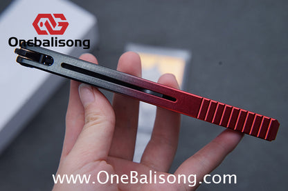 Curiosity Nine-Tails Original Balisong Aluminum Alloy Handle Stainless Steel Blade Bushings