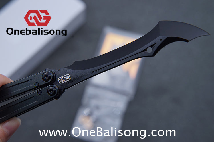 Curiosity Nine-Tails Original Balisong Aluminum Alloy Handle Stainless Steel Blade Bushings