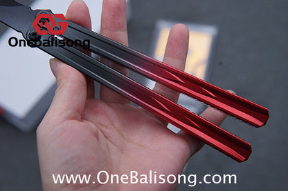 Curiosity Nine-Tails Original Balisong Aluminum Alloy Handle Stainless Steel Blade Bushings
